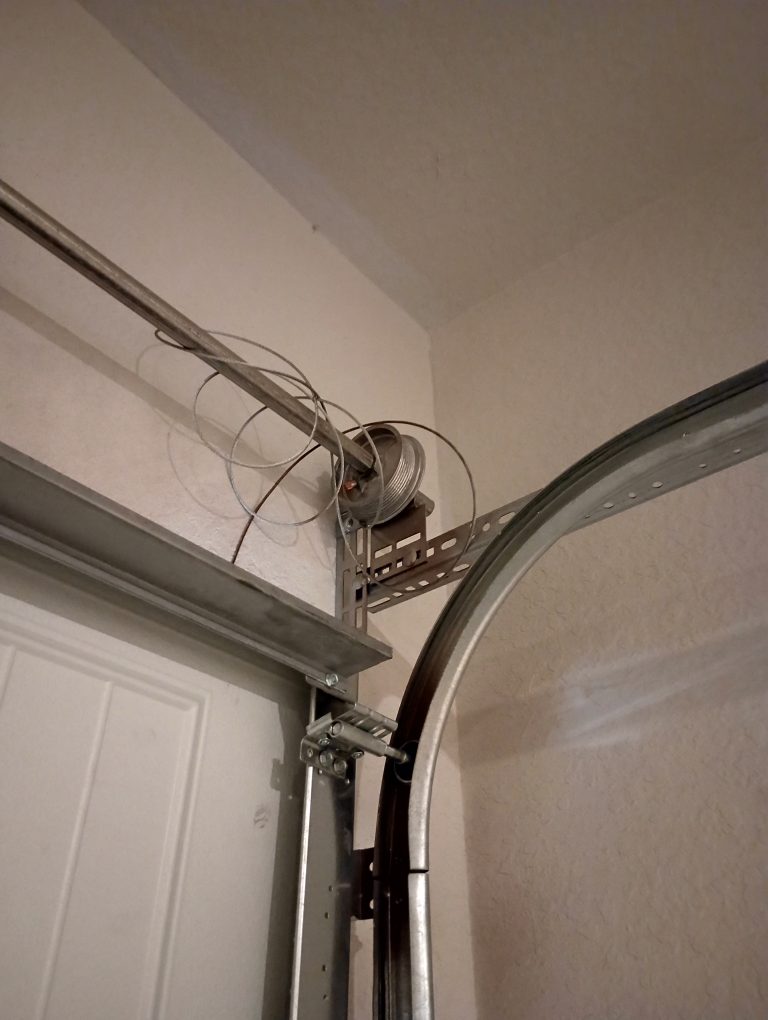 Cable Off Garage Door 009