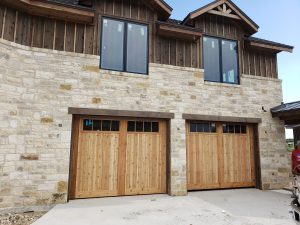 Custom Cedar Garage Doors 008